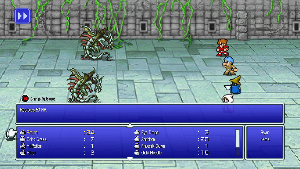 The party uses fire and holy magic to dispatch the Dragon Zombies