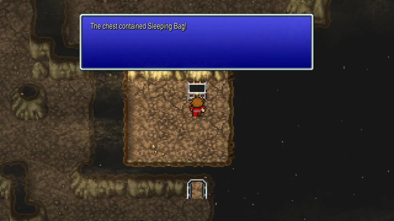 Location of Sleeping Bag