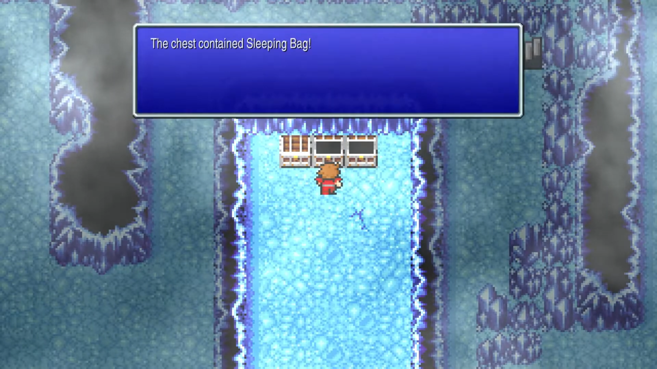 Location of Sleeping Bag