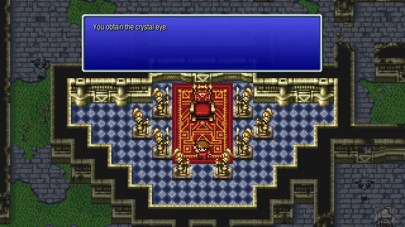 Crystal Eye key item from Final Fantasy 1