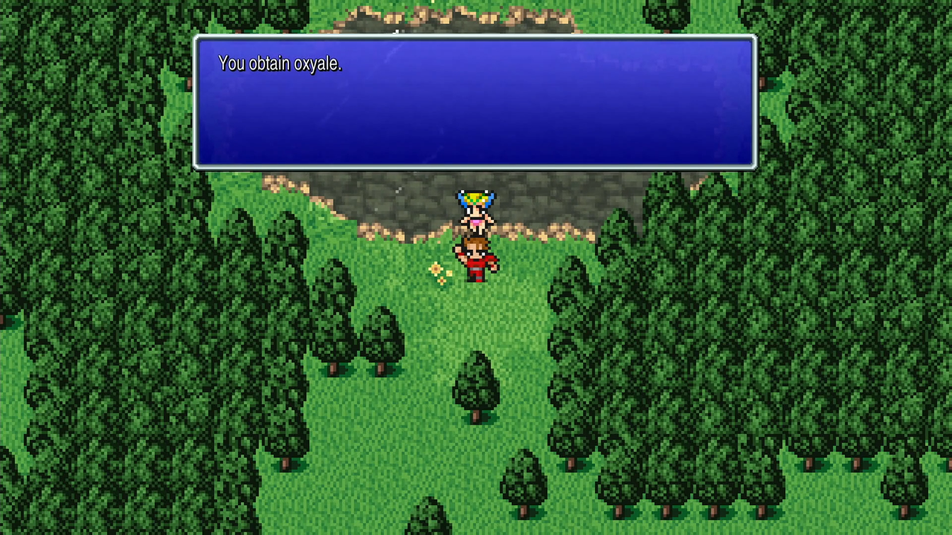 Oxyale key item from Final Fantasy 1