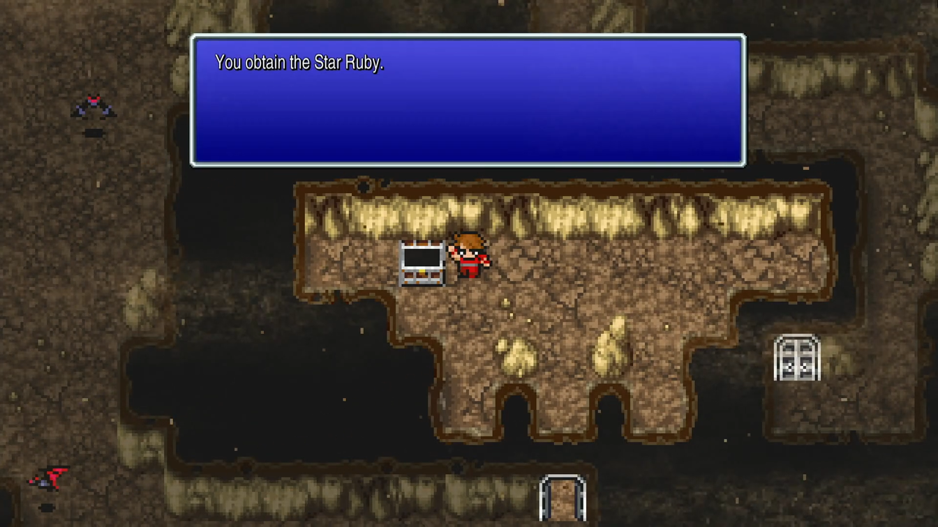 Star Ruby key item from Final Fantasy 1