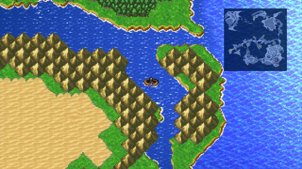 Using the Canoe to navigate the rivers