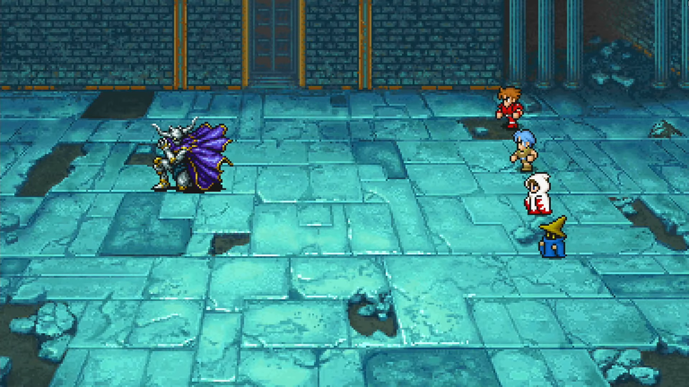 Battle against Garland