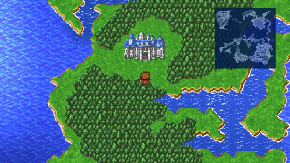 Western Keep exterior, a ruined castle northwest of Elfheim