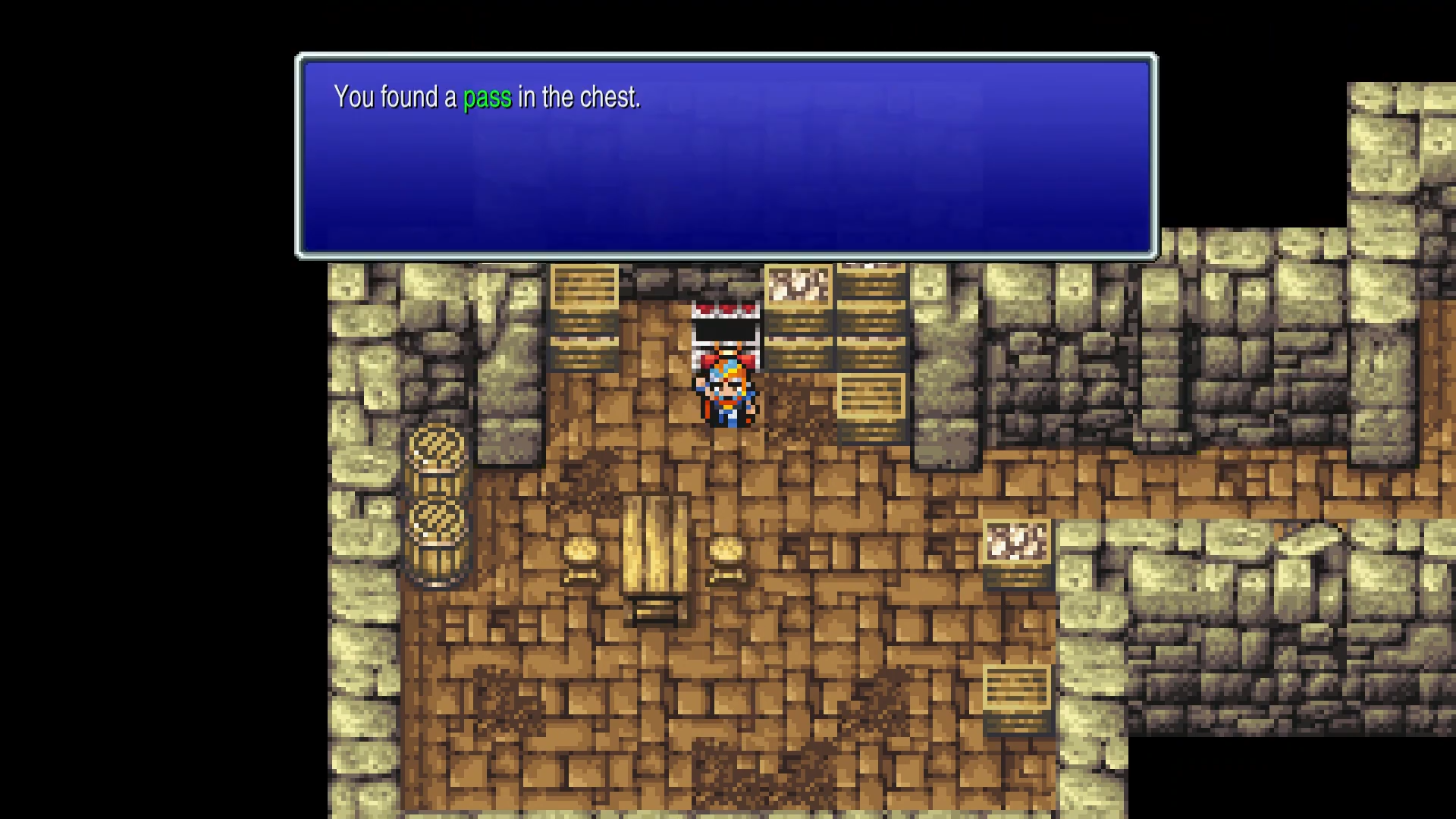 The Pass chest location on B2