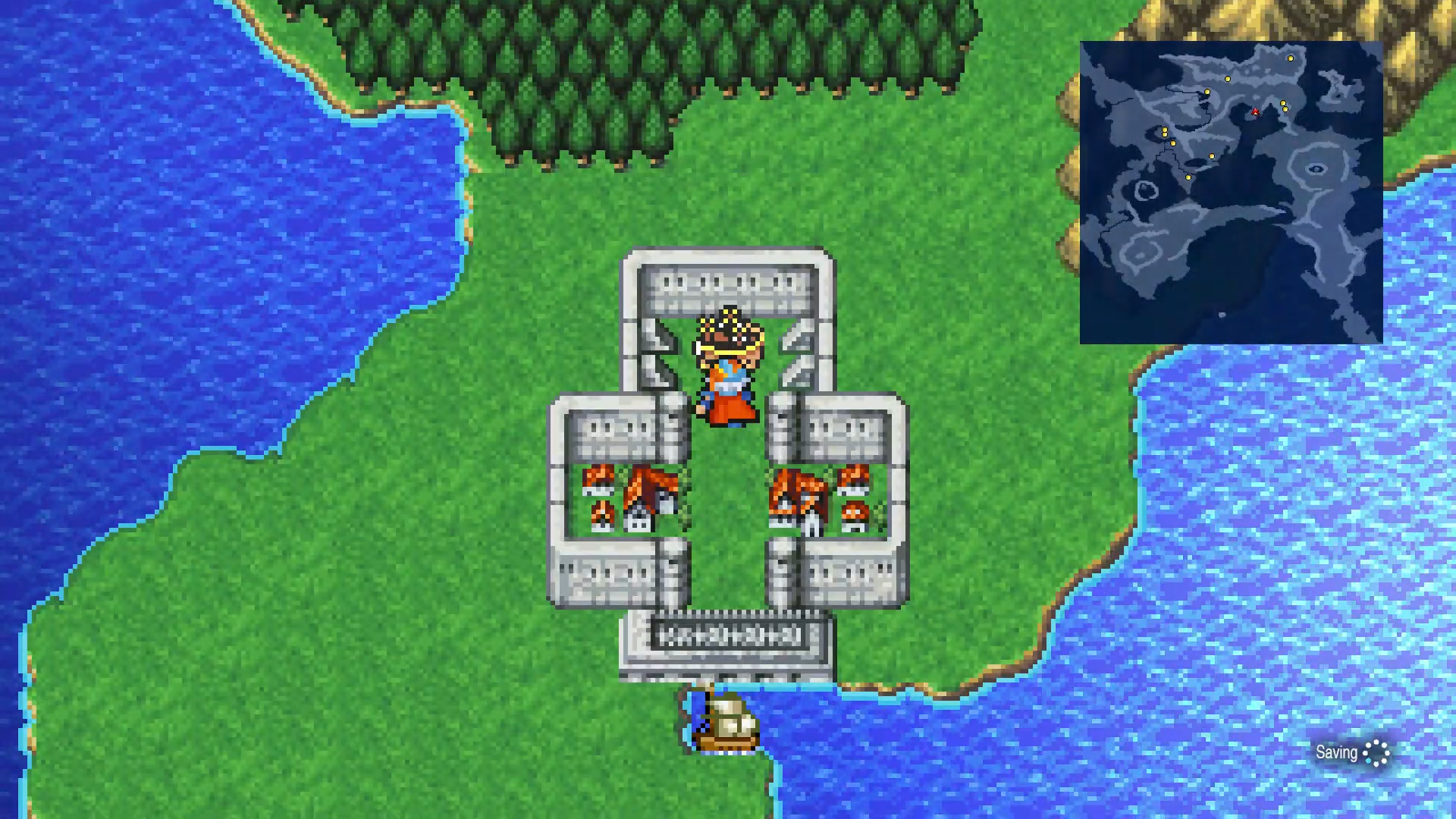 Boarding the airship to Kashuan Keep