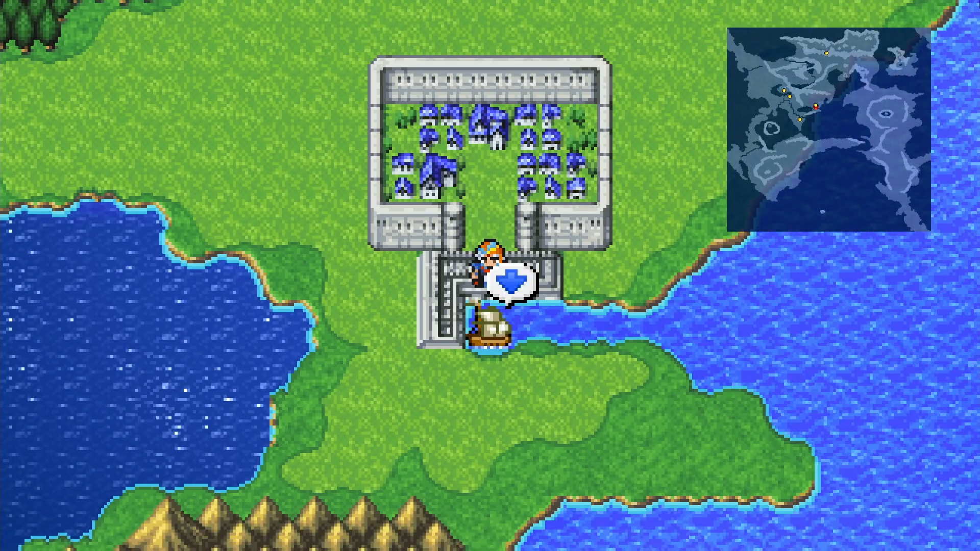 Boarding the ship at Paloom docks