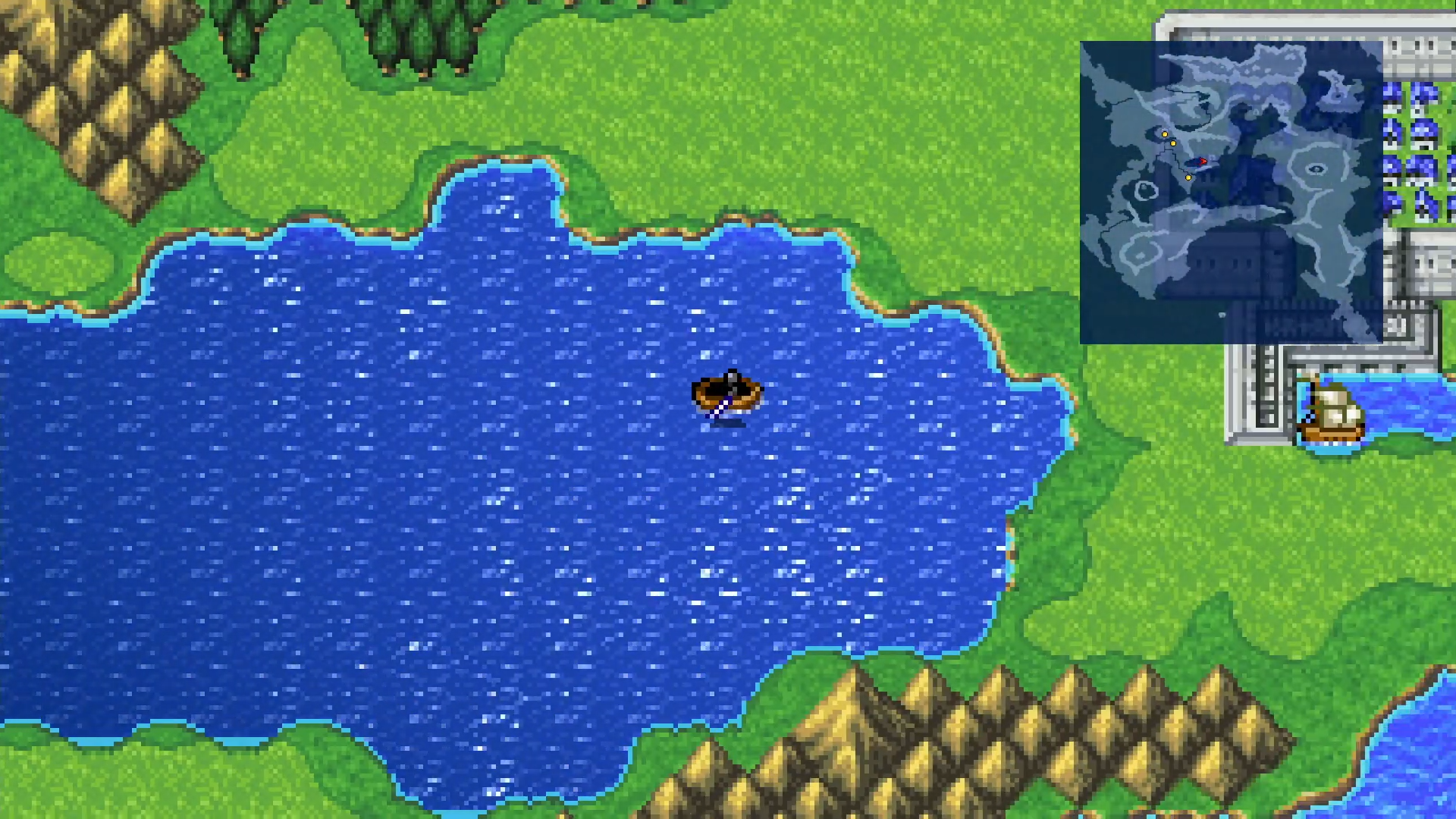 Route from Altair to Paloom using the Canoe