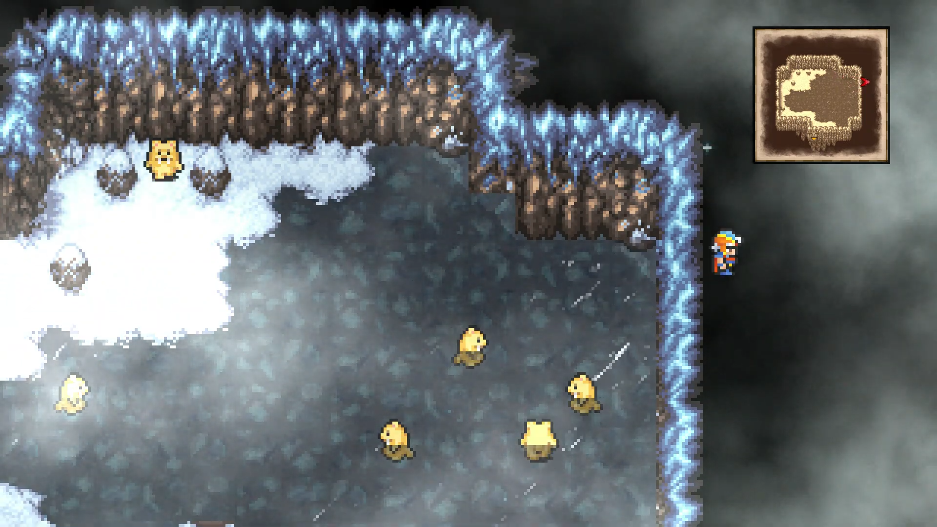 The secret passage in the wall to the right of the Beaver room