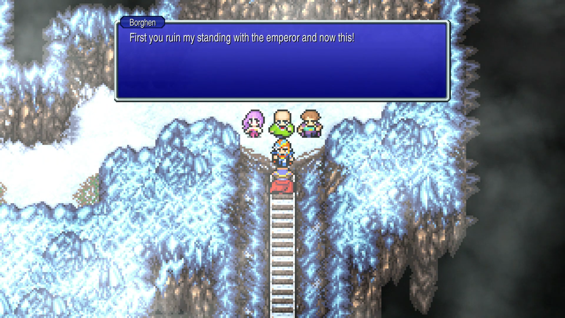 Borghen blocking your escape